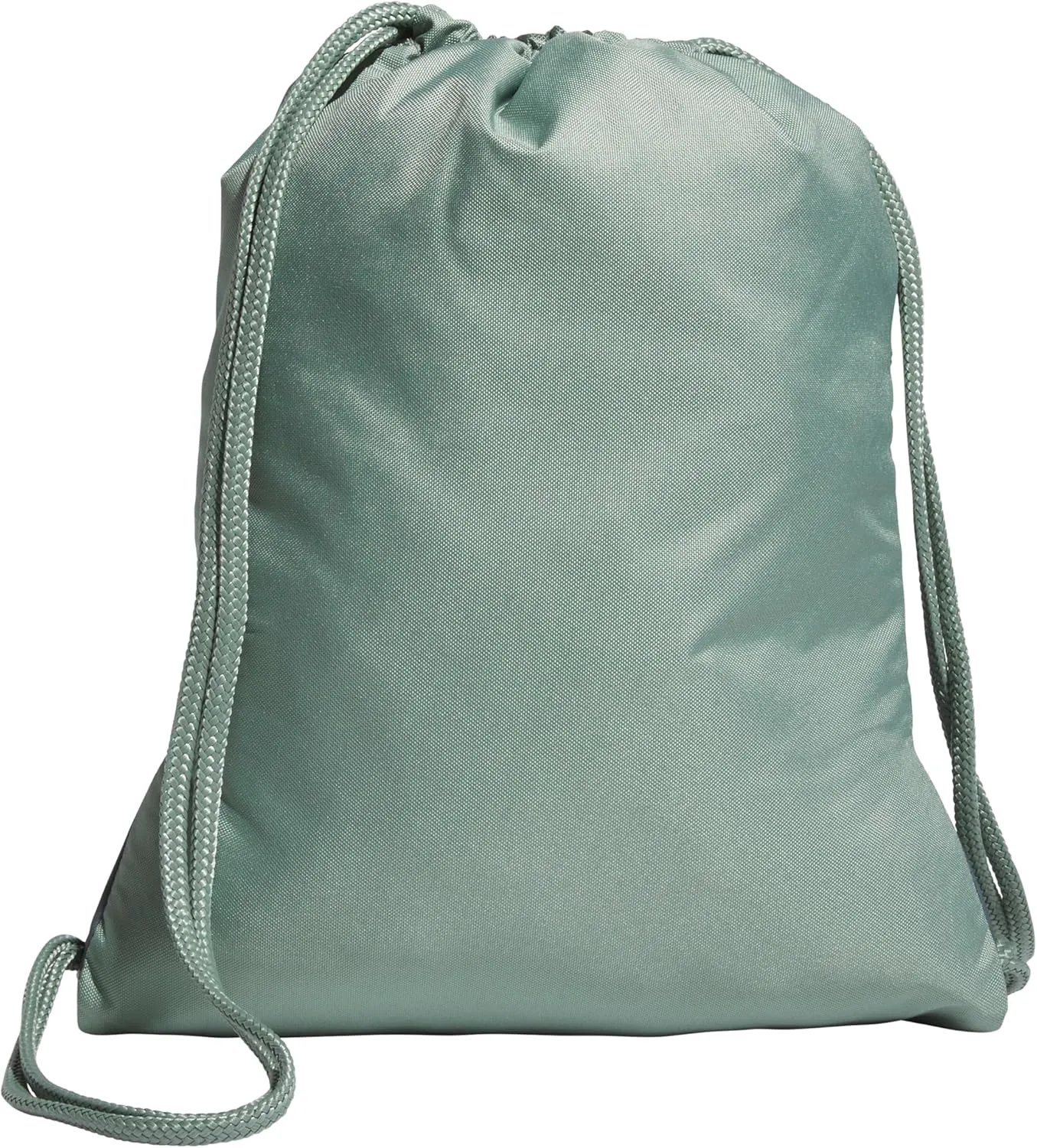 adidas Alliance Sackpack, Drawstring Backpack, Lightweight Small Gym Bag for Women and Men, Silver Green/White/Onix Grey, One Size