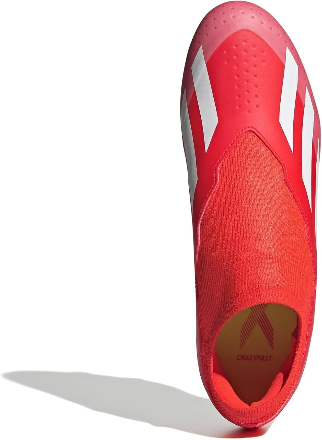 adidas Unisex-Adult X Crazyfast League Laceless Firm Ground Sneaker