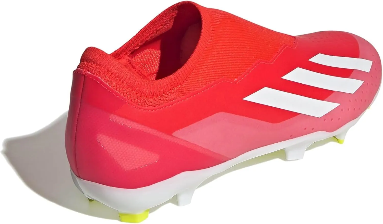 adidas Unisex-Adult X Crazyfast League Laceless Firm Ground Sneaker
