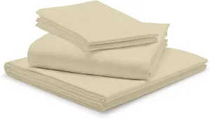 AFT-Berth Boating Sheet Set |100% Egyptian Cotton 1000 Thread-Count |Universal AFT-Berth Head 90”, Length 60”, Foot 75”| 16-Inches Deep Pockets Boaters Gift - Taupe