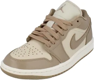 Air Jordan 1 Low Women's Shoes (DC0774-203, Rattan/Sail/Desert Camo) Size 5