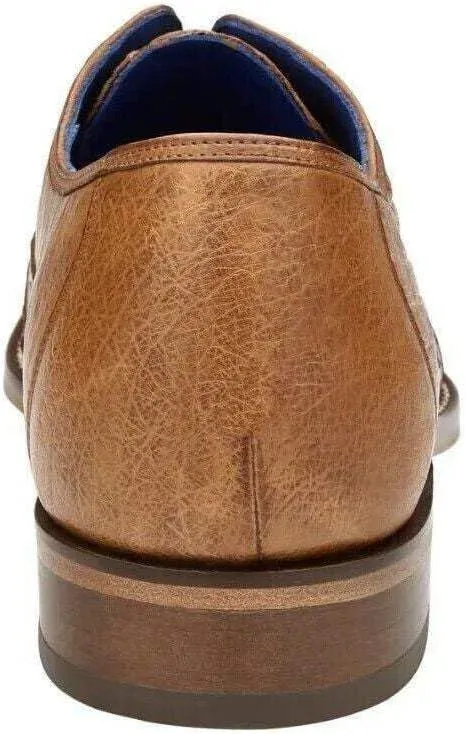Antique Peanut Ostrich Quill Orlando Dress Shoe