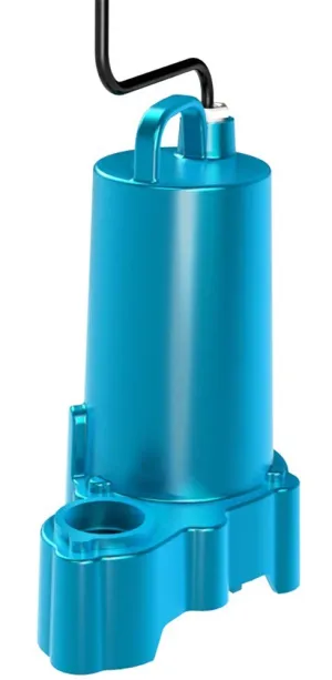 Barnes 119331 Model EP72X Submersible Sump Pump - High-Efficiency for Residential Use, Cast Iron Vortex Impeller, 3/4 HP, 90 GPM, 20' Waterproof Cord, 9"x9"