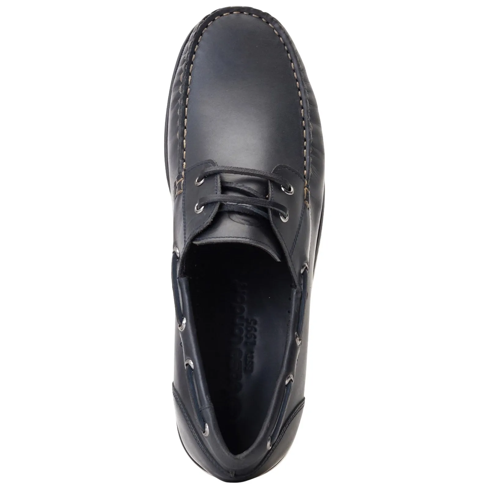 Base London Mens Stern Boat Shoes