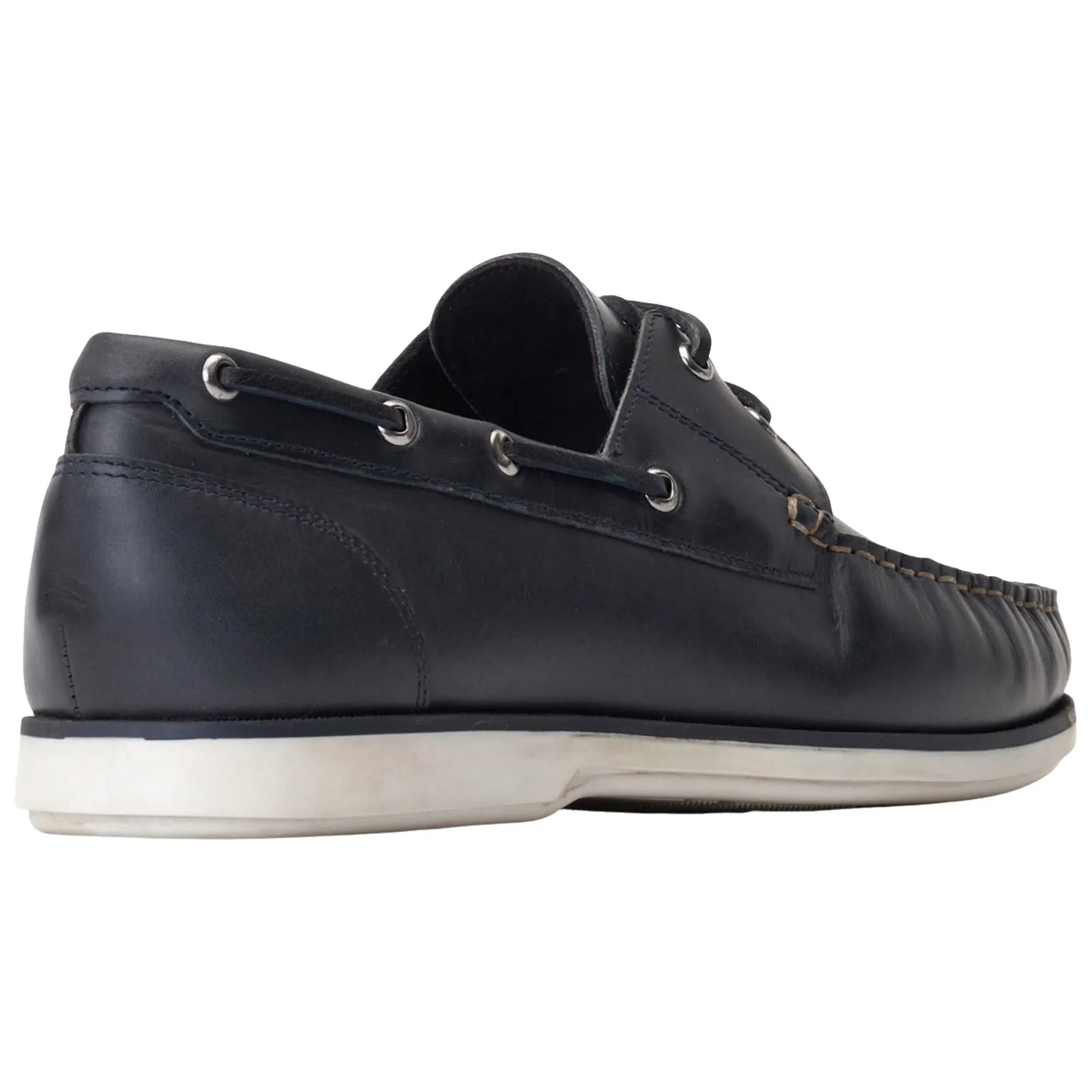 Base London Mens Stern Boat Shoes