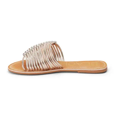 Baxter Slide Sandal - Gold