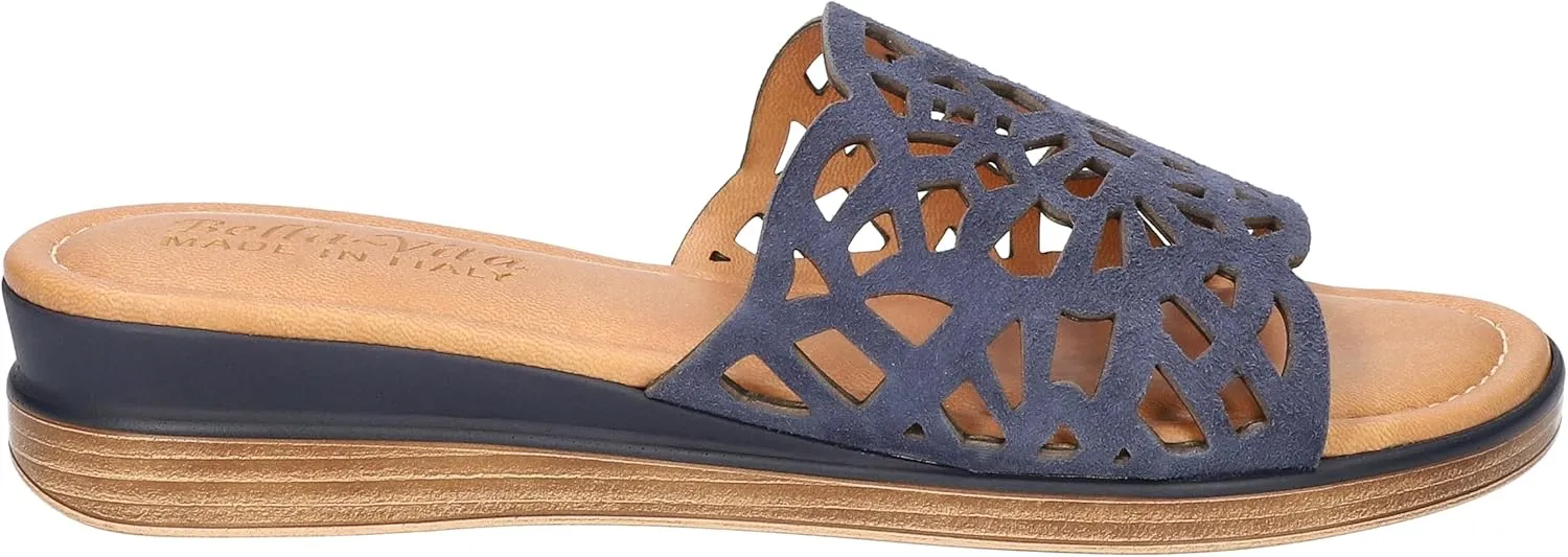 Bella Vita Women's Cas-Italy Wedge Sandal