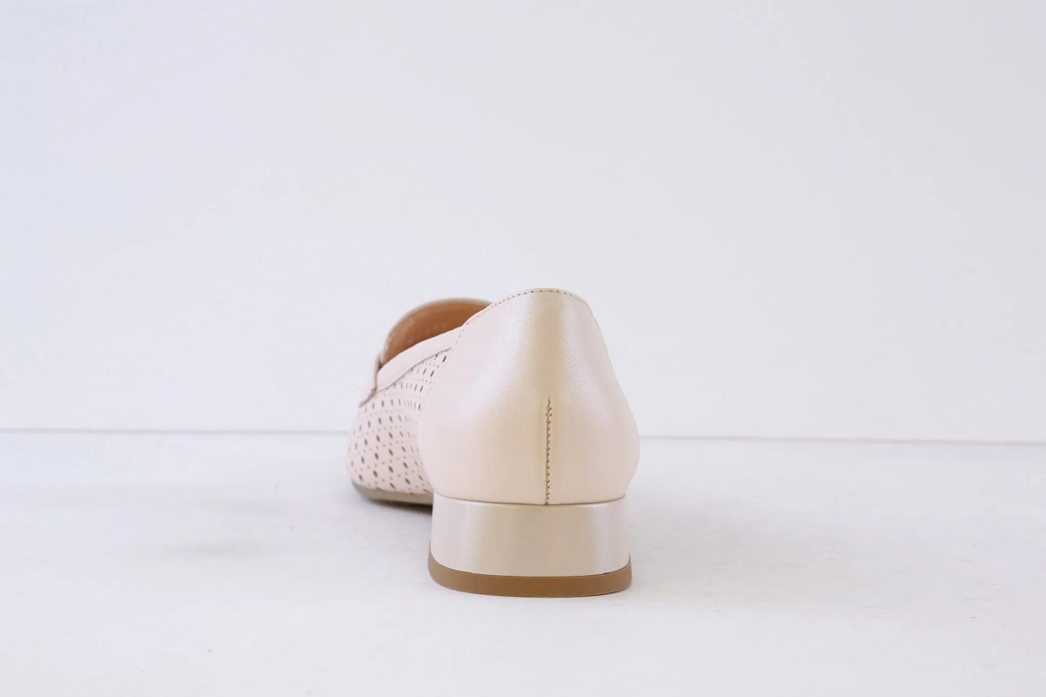 BIOECO - 6537/2473 LOAFER - NUDE LEATHER