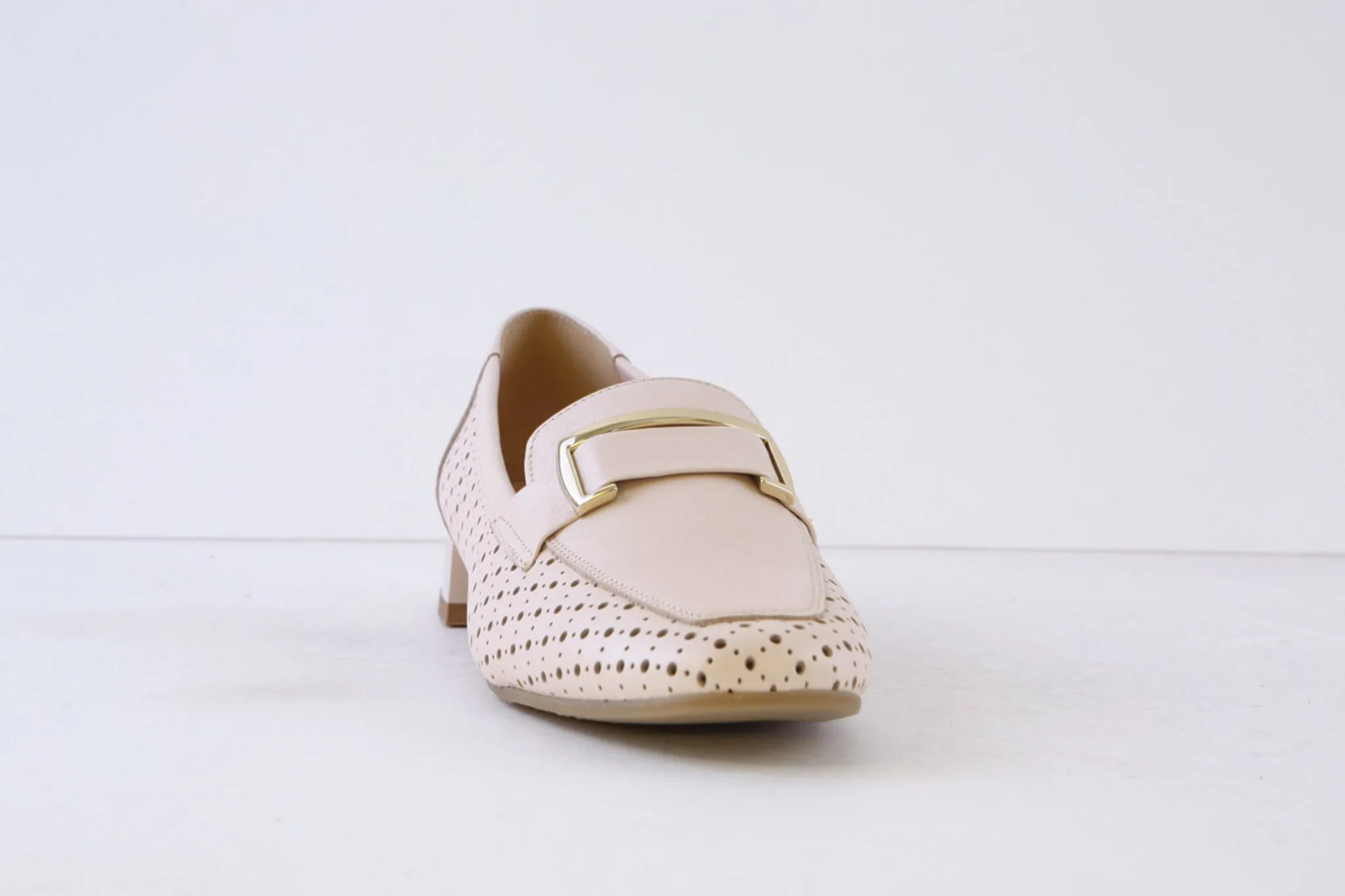 BIOECO - 6537/2473 LOAFER - NUDE LEATHER