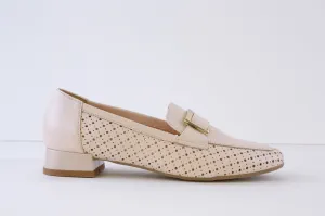BIOECO - 6537/2473 LOAFER - NUDE LEATHER
