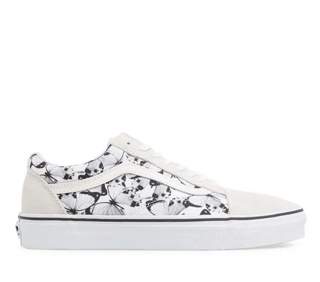BLACK VANS OLD | WHITE (BUTTERFLY) Early bird pricing TRUE SKOOL | Custom design