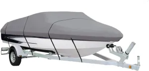 Boat Cover Compatible with Bayliner 2002 Trophy WA 1993 Grey Color, Heavy-Duty, Towable, Mooring, Storage