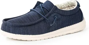 Boys & Girls Slip-on Casual Loafer Kids Canvas Sneakers Toddler Walking Shoes Comfortable & Lightweight (Toddler/Little Kid)