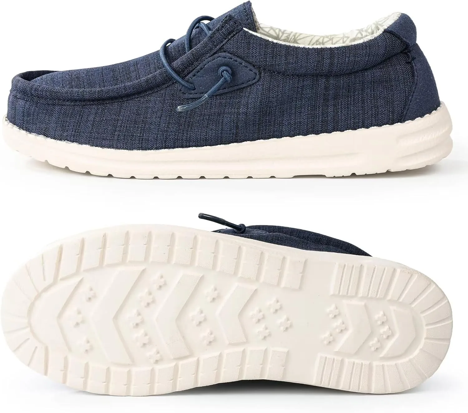 Boys & Girls Slip-on Casual Loafer Kids Canvas Sneakers Toddler Walking Shoes Comfortable & Lightweight (Toddler/Little Kid)