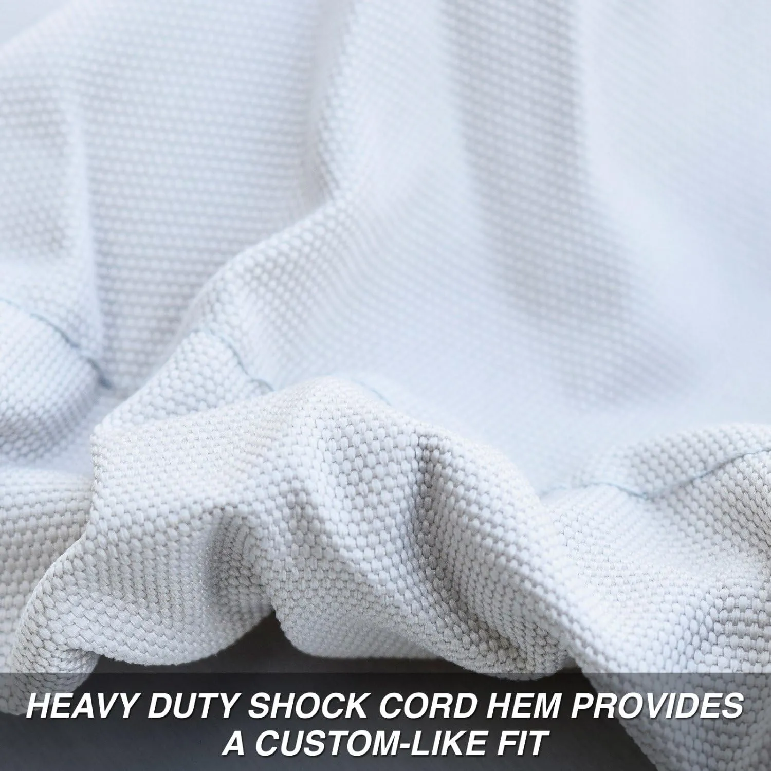 Budge 600 Denier Boat Cover fits Center Console V-Hull Boats B-631-X8 (24' to 26' Long, Gray)