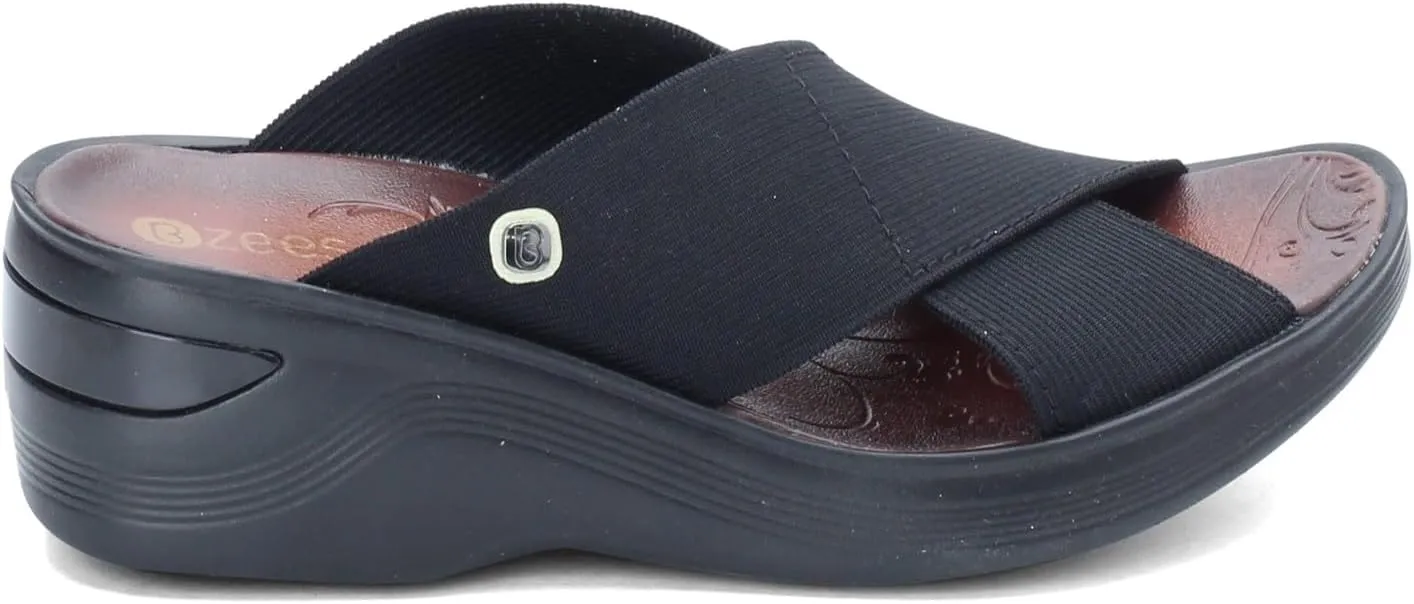 BZees Women's Desire Slide Sandal