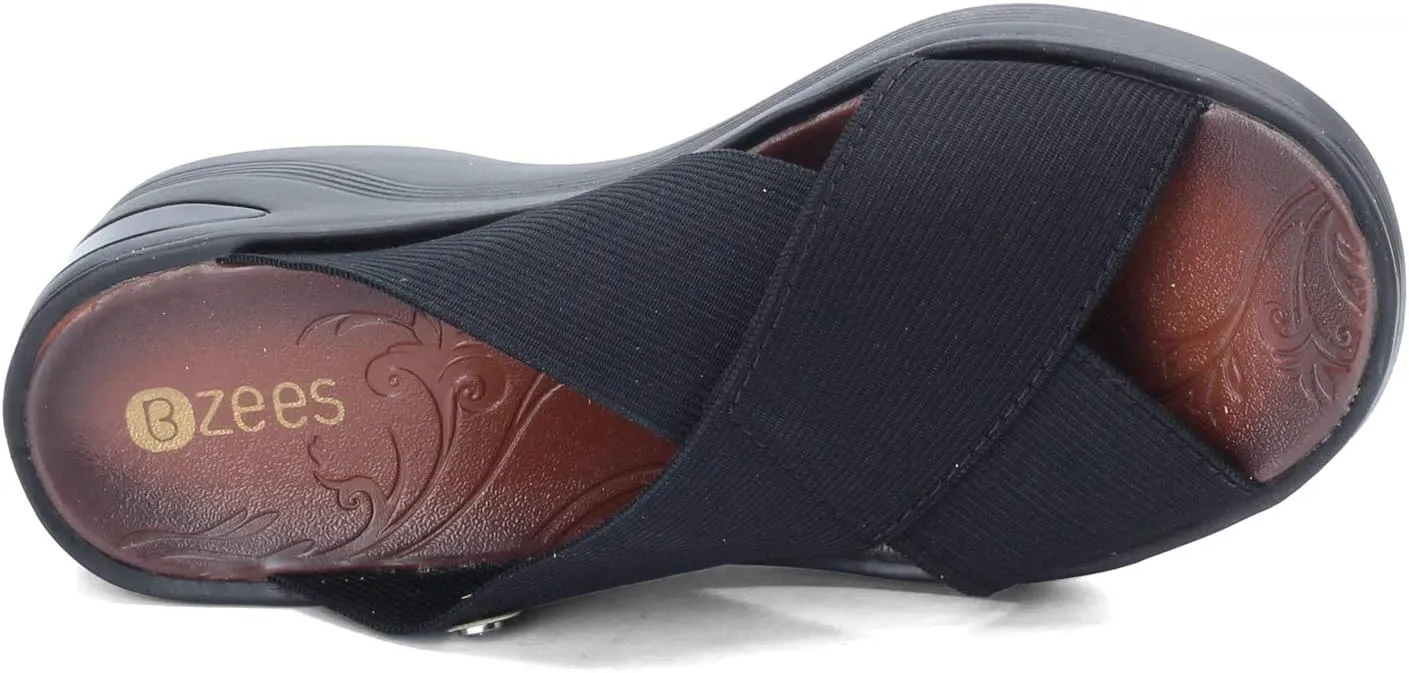 BZees Women's Desire Slide Sandal