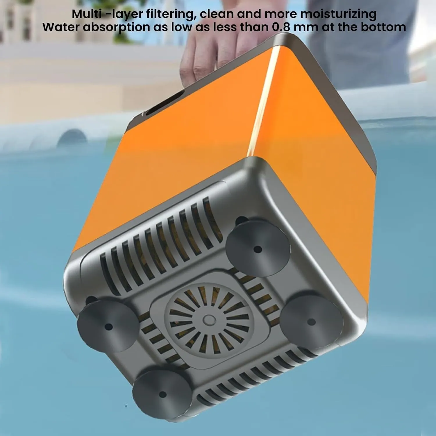 Camping Shower, Rechargeable Outdoor Shower with 7800mAh Battery, Electric Travel Shower Water Pump for Camping, Car, Pet, Beach, Garden(Display,7800 mAh)