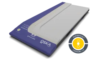 CARILEX Hybrid 3 Zoned Foam Mattress Replacement with GELTEX Foam Topper