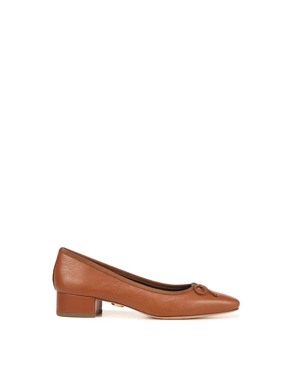 Cecile Leather Ballet Pump