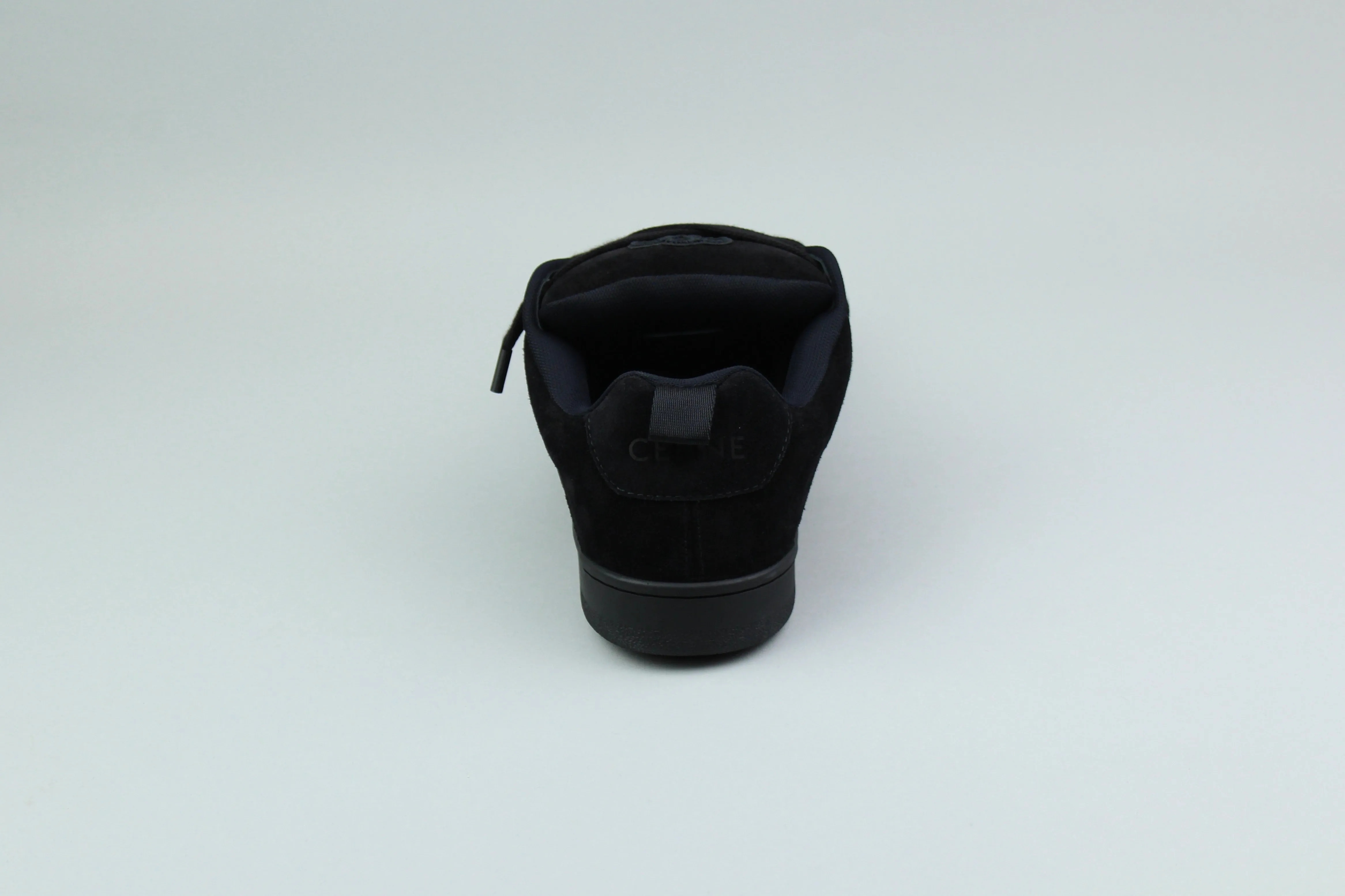 Celine Huntington Sneaker Suède Calfskin & Mesh 'Black'