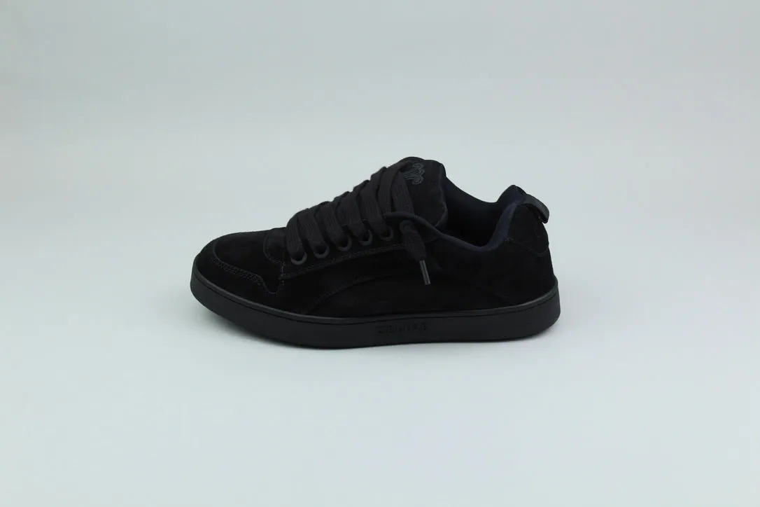 Celine Huntington Sneaker Suède Calfskin & Mesh 'Black'