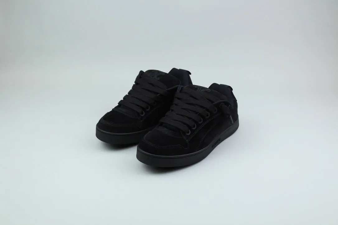 Celine Huntington Sneaker Suède Calfskin & Mesh 'Black'