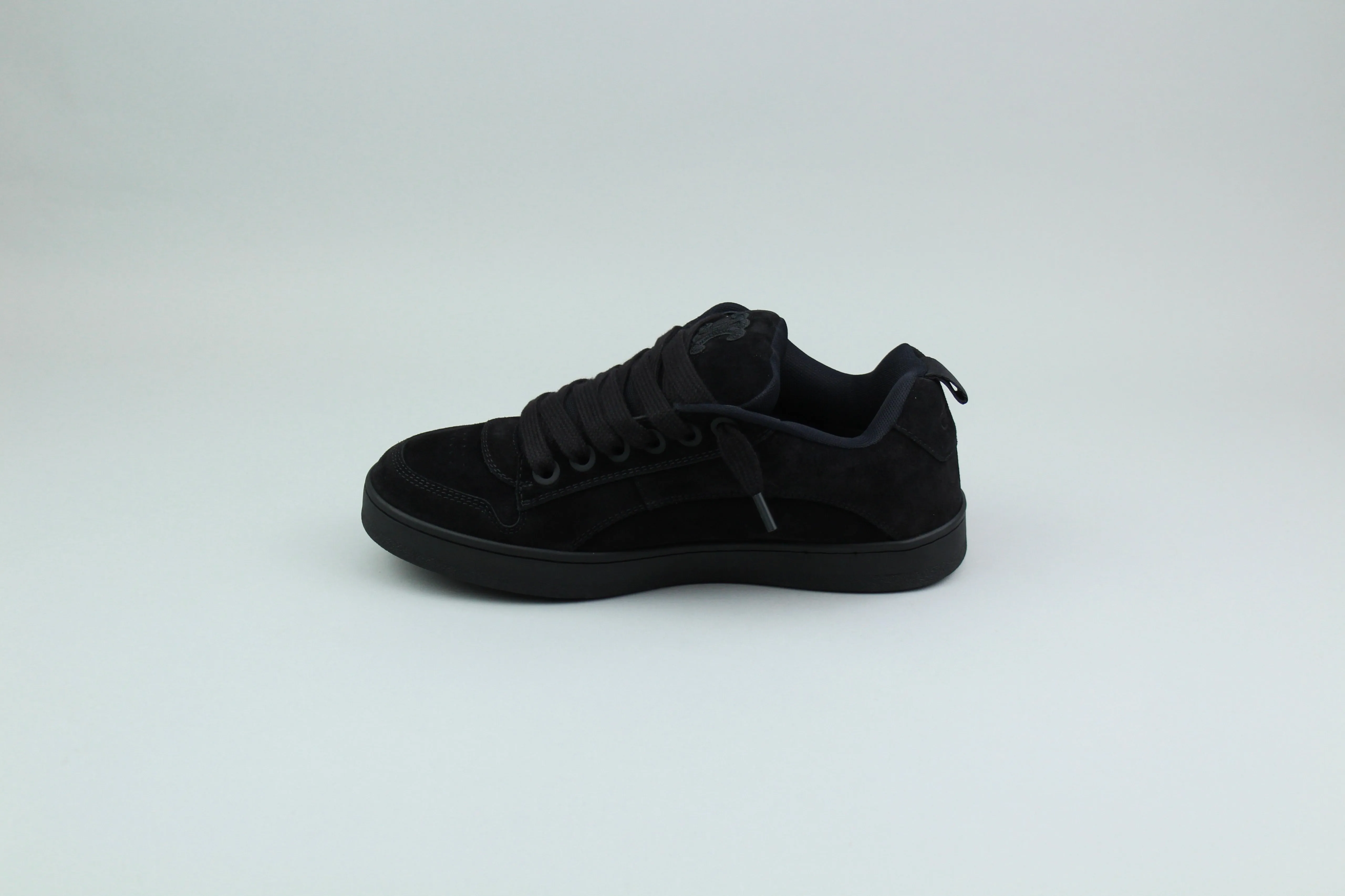 Celine Huntington Sneaker Suède Calfskin & Mesh 'Black'