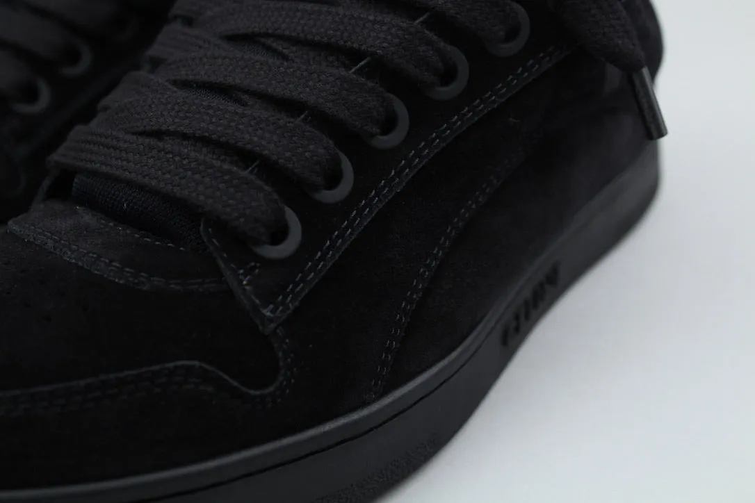 Celine Huntington Sneaker Suède Calfskin & Mesh 'Black'