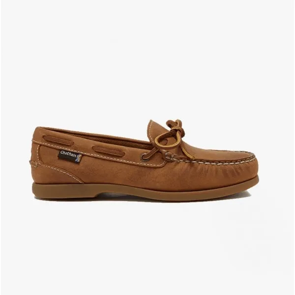 Chatham OLIVIA G2 Womens Boat Shoes Walnut/Seahorse