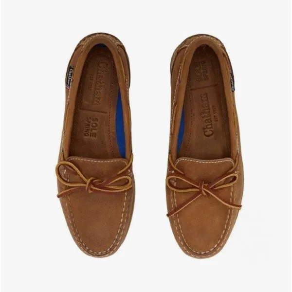 Chatham OLIVIA G2 Womens Boat Shoes Walnut/Seahorse