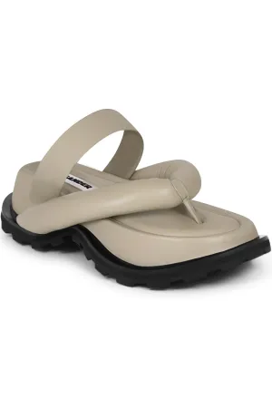 CHUNKY THONG SANDAL | SAGE GREEN