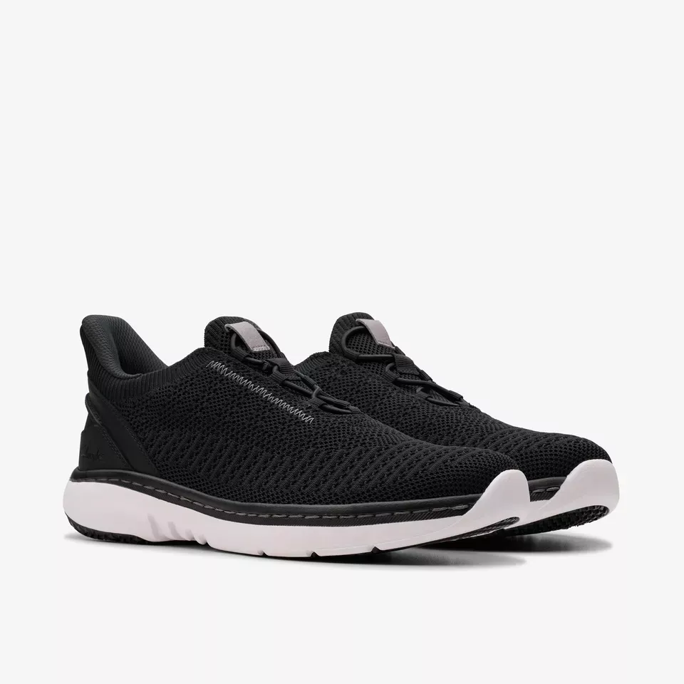 Clarks Men's ClarksPro Lo Black Knit 26181626