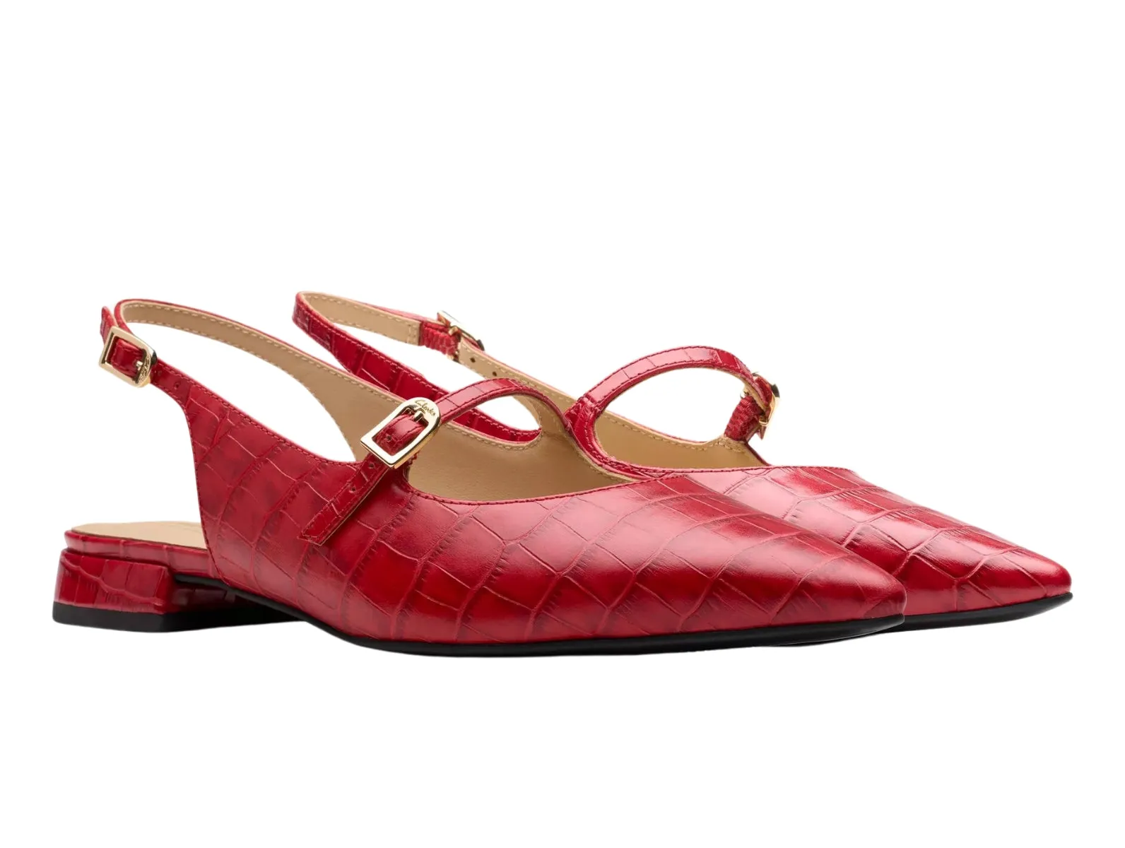 Clarks Sensa 15 Shine - Red Interest