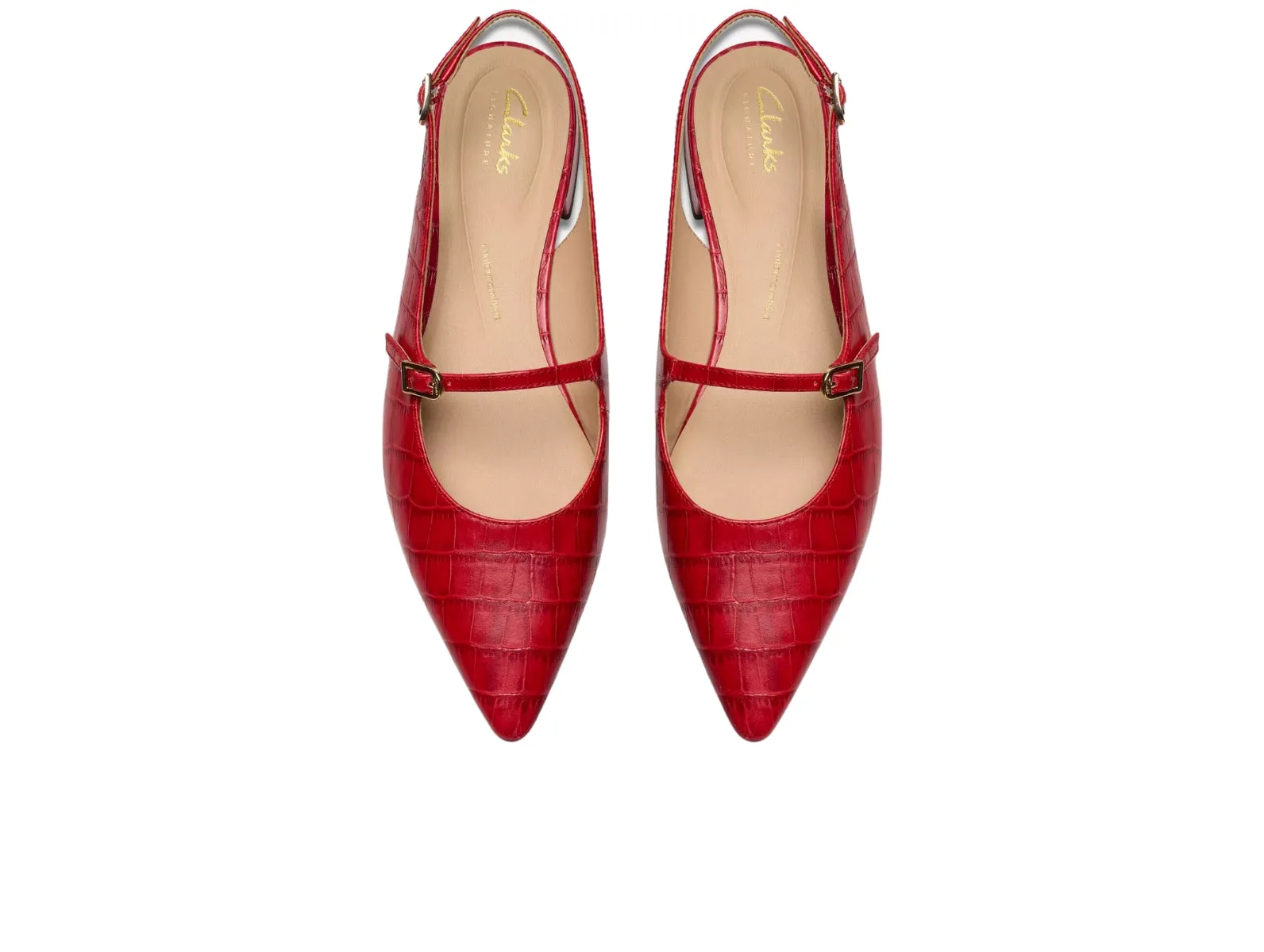 Clarks Sensa 15 Shine - Red Interest
