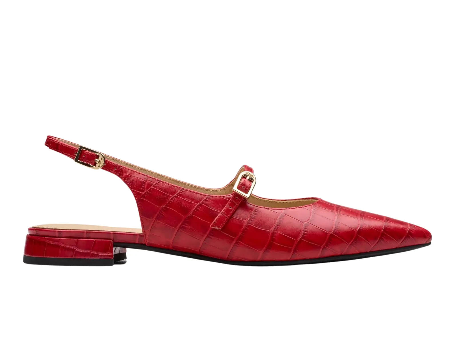 Clarks Sensa 15 Shine - Red Interest