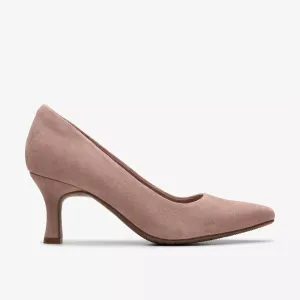 Clarks Women's Kataleyna Gem Mauve Suede