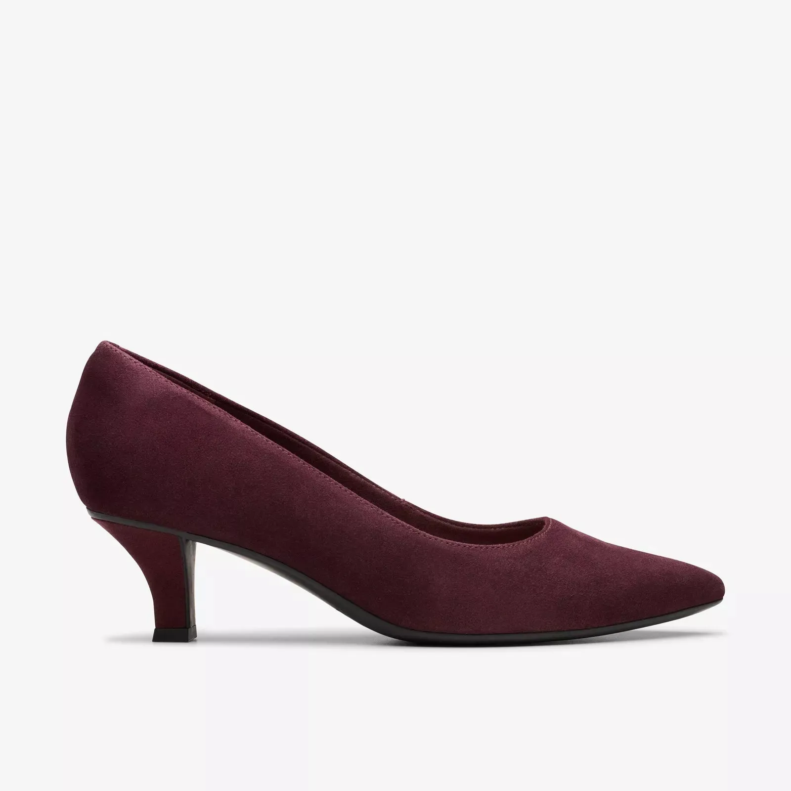 Clarks Women's Kepley Vine Red Leather 26180608