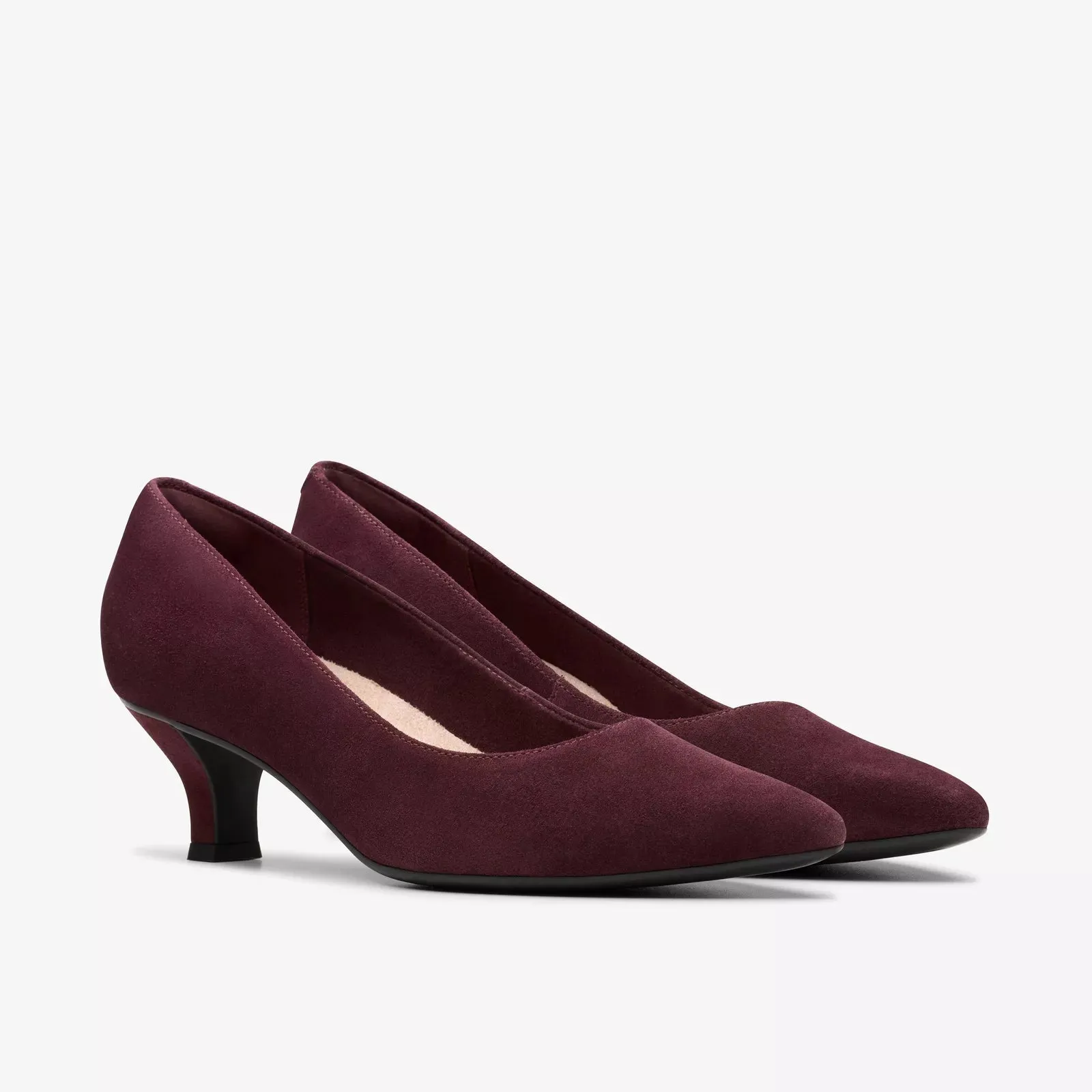 Clarks Women's Kepley Vine Red Leather 26180608