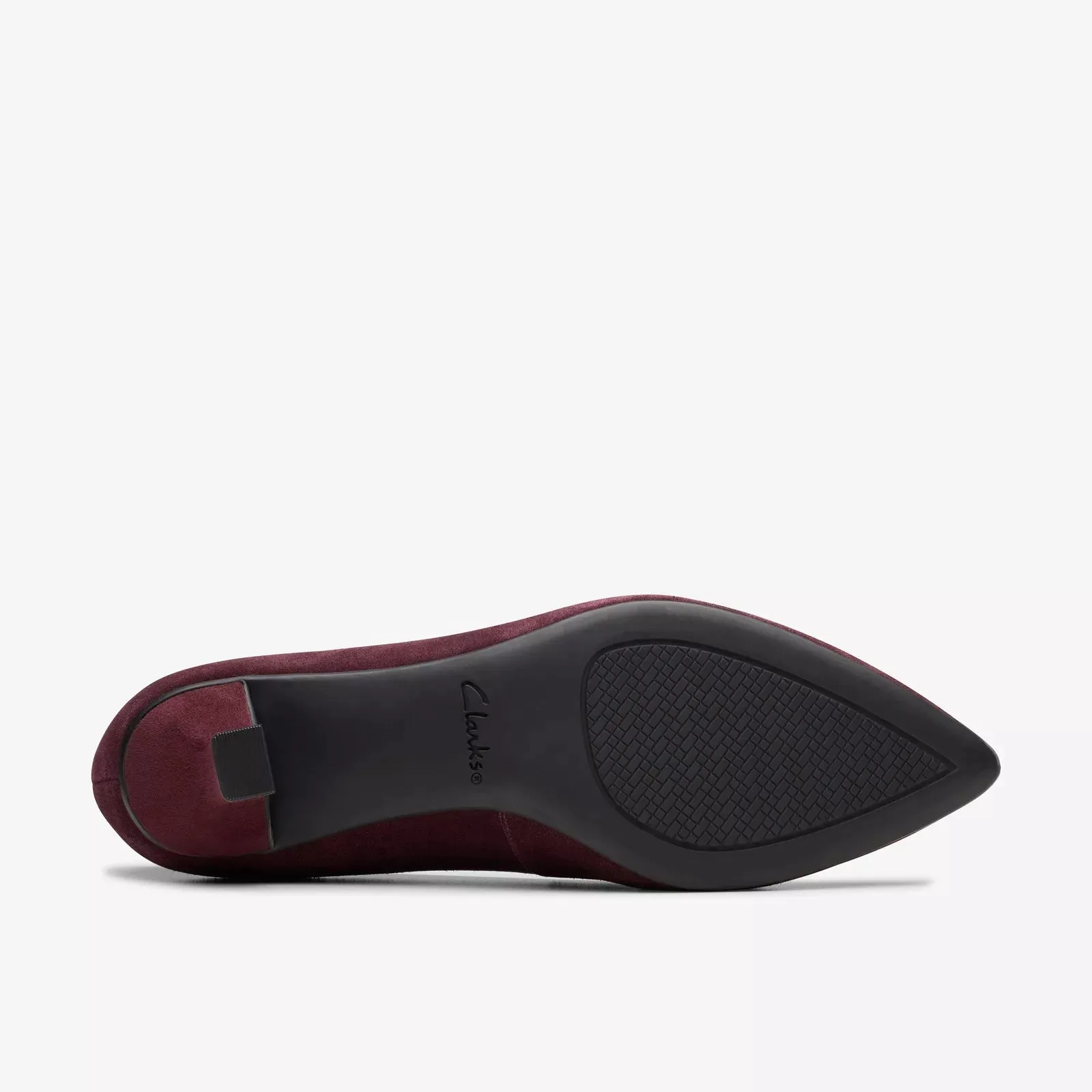 Clarks Women's Kepley Vine Red Leather 26180608