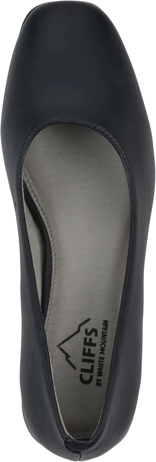 CLIFFS BY WHITE MOUNTAIN Women's Quintesa Cushioned Block Heel Pump