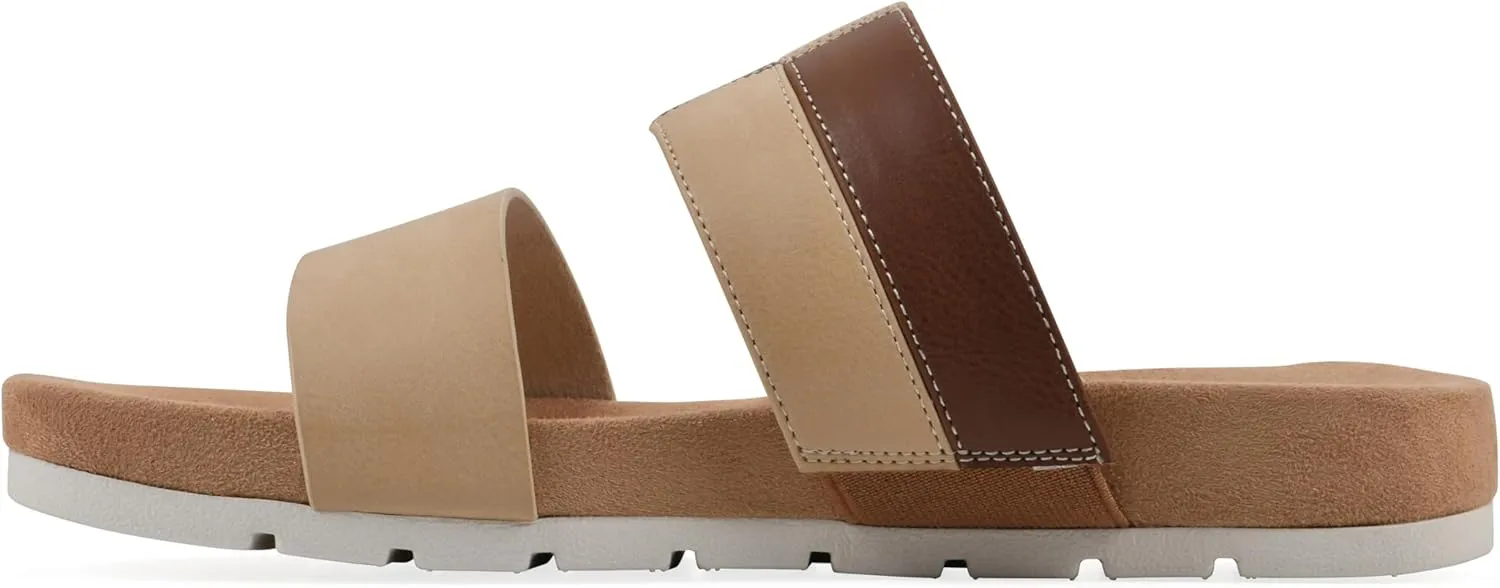 CLIFFS BY WHITE MOUNTAIN Women's Tammy Slide Sandal