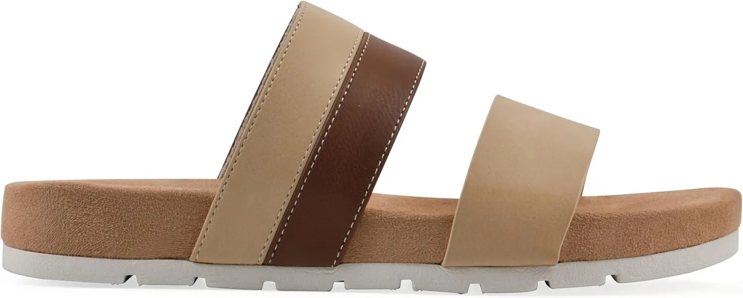 CLIFFS BY WHITE MOUNTAIN Women's Tammy Slide Sandal