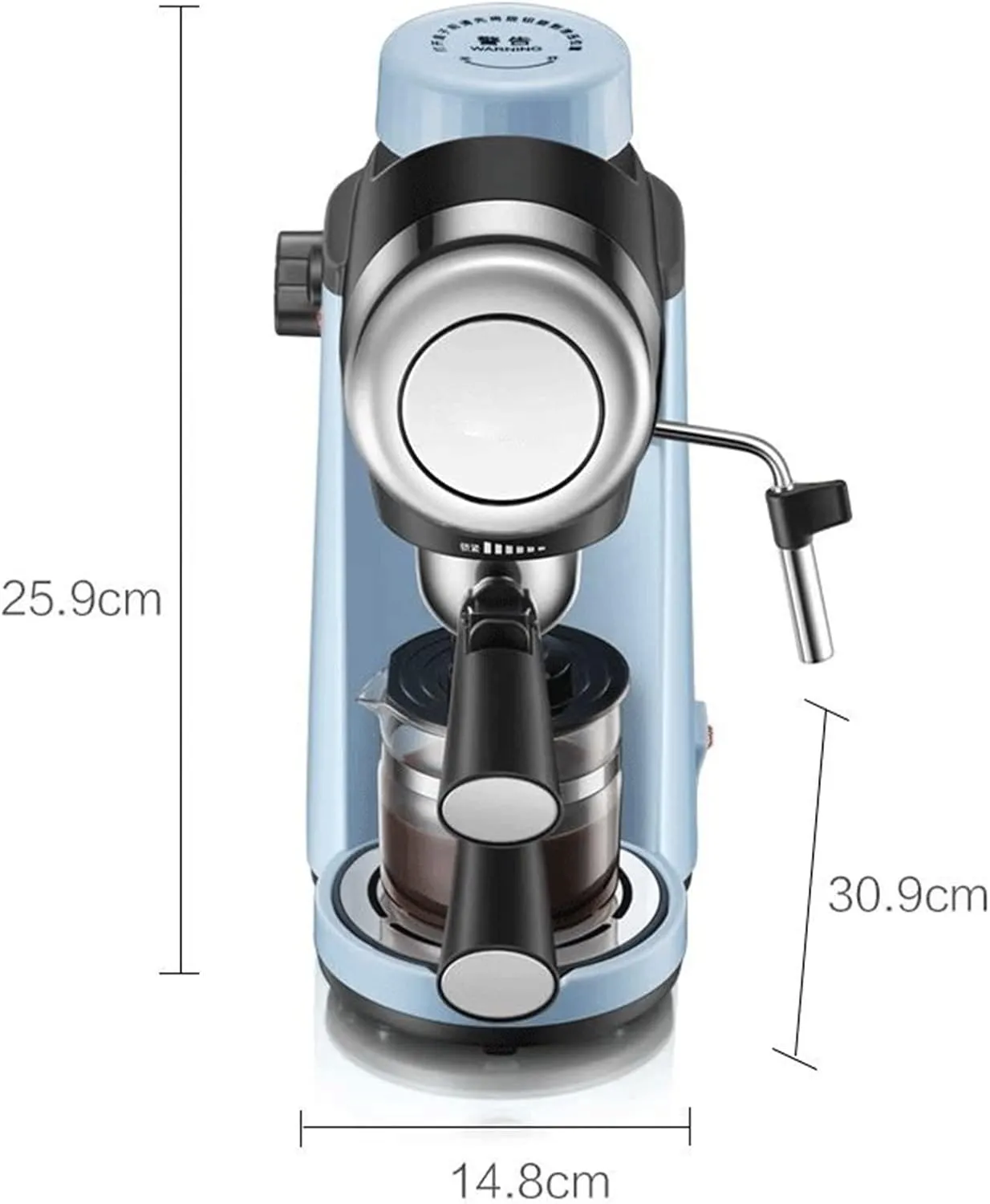 Coffee Machines Coffee Machine Household Semi-automatic Pump-pressed Milk Froth Portable Espresso