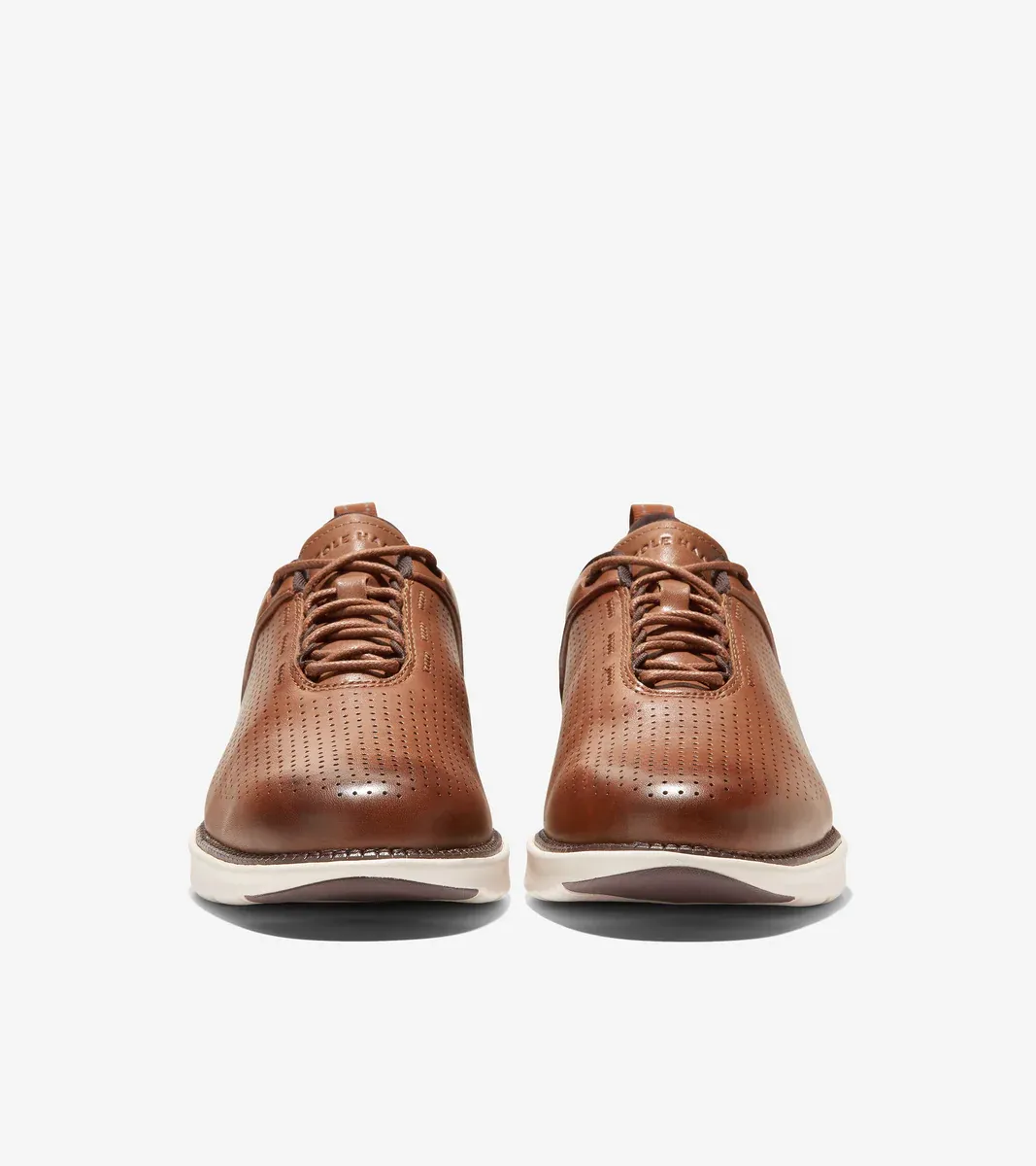 Cole Haan Men's Grand Atlantic Textured British Tan-Madeira-Silver Birch C37746