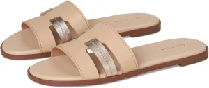 Cole Haan Women's Flynn Slotted Slides Flat Sandal