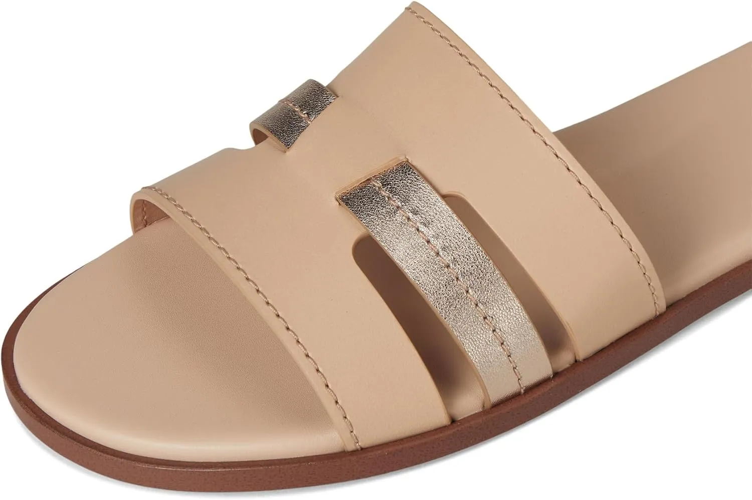 Cole Haan Women's Flynn Slotted Slides Flat Sandal