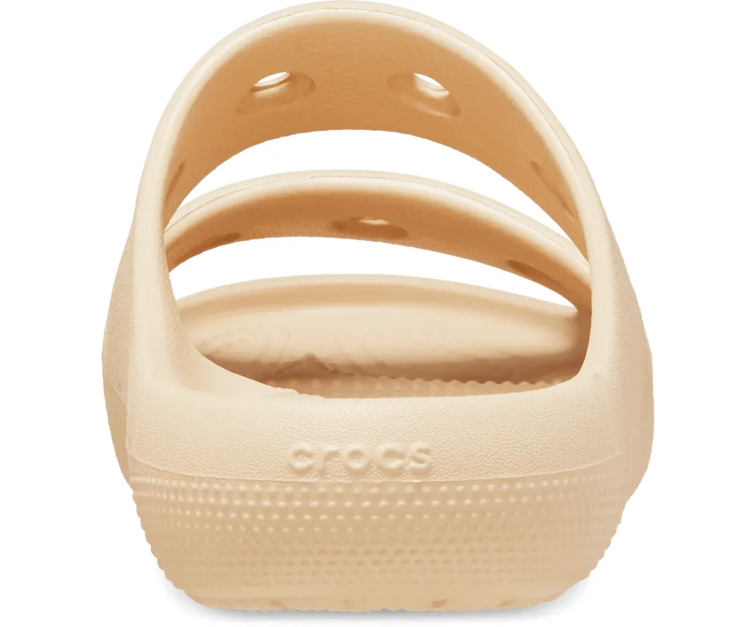 Crocs Classic Sandal 2.0 209403-2DS Unisex US M8-W10 Beige Slip-On Slide ERK465
