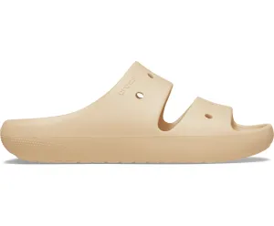 Crocs Classic Sandal 2.0 209403-2DS Unisex US M8-W10 Beige Slip-On Slide ERK465