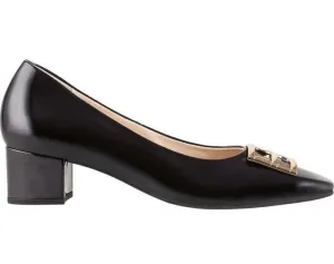 'Delila' women's pump - black patent